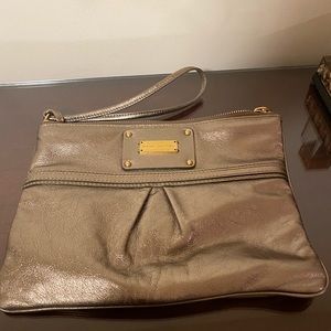 Marc Jacobs Metallic Leather Pouch